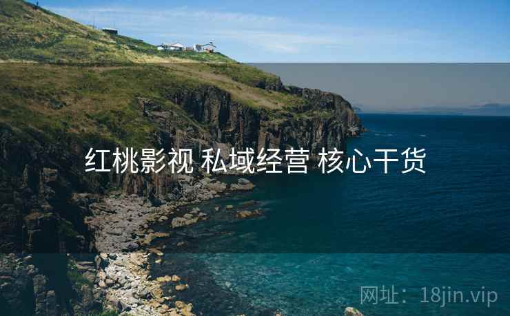 红桃影视 私域经营 核心干货
