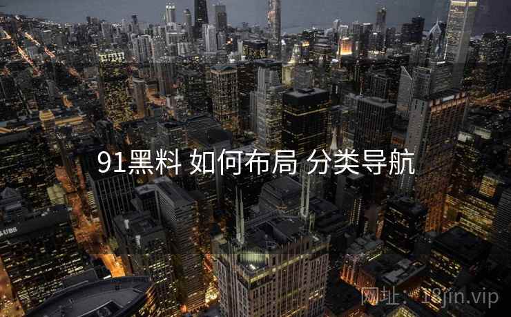 91黑料 如何布局 分类导航