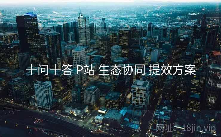 十问十答 P站 生态协同 提效方案