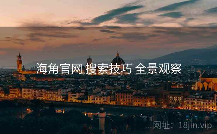 海角官网 搜索技巧 全景观察